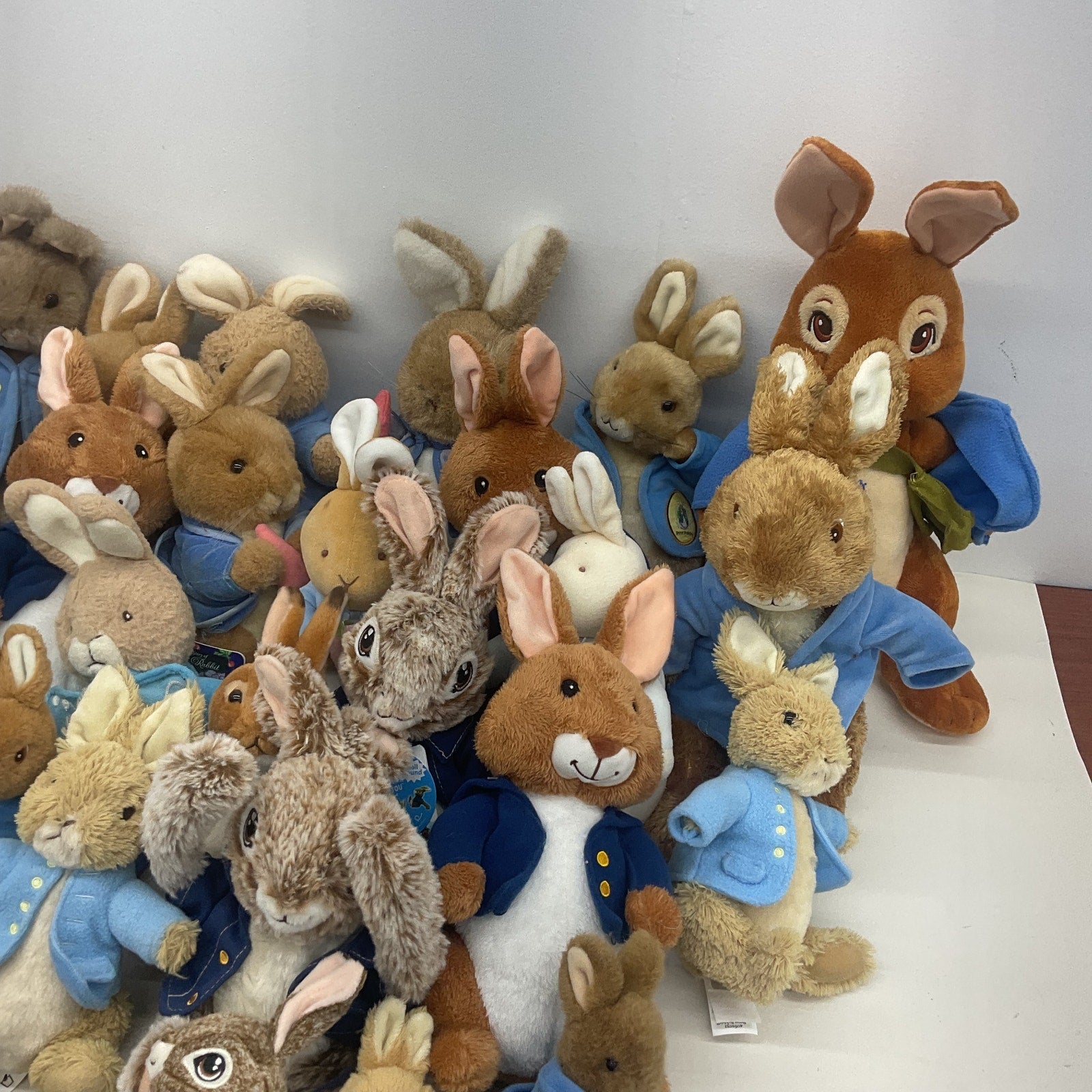 Mixed Preowned LOT 12 lbs Beatrix Potter Easter Peter Rabbit Plush Dolls - Warehouse Toys