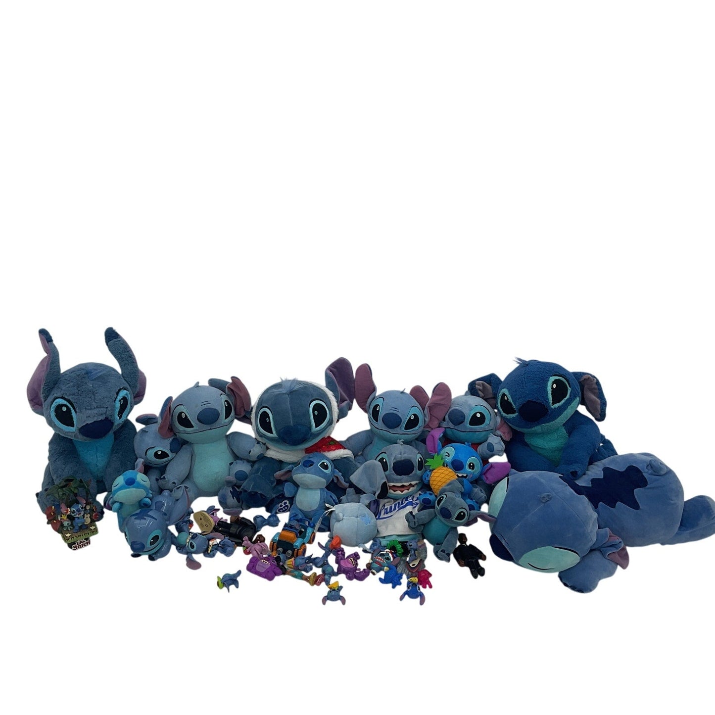 Mixed Preowned LOT 12 lbs Disney Lilo & Stitch Character Plush Dolls Toy Figures - Warehouse Toys