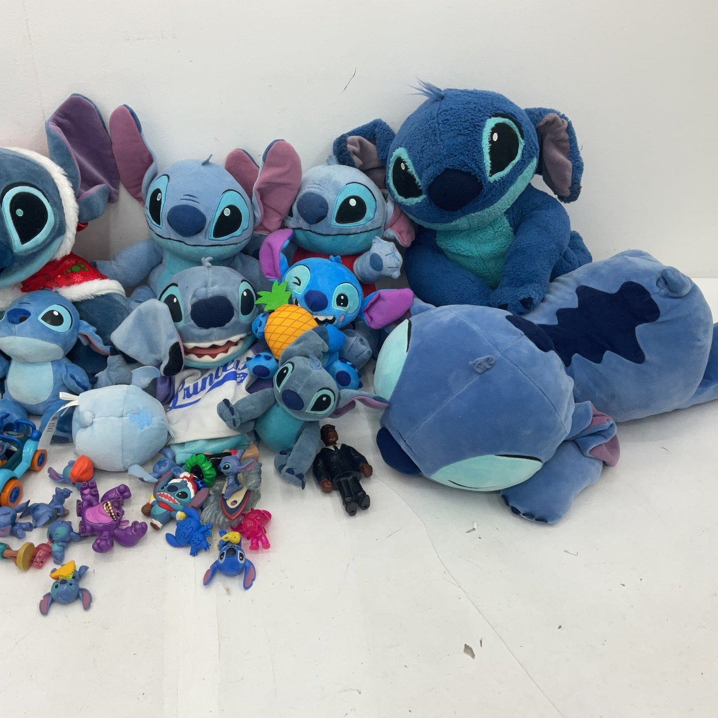 Mixed Preowned LOT 12 lbs Disney Lilo & Stitch Character Plush Dolls Toy Figures - Warehouse Toys