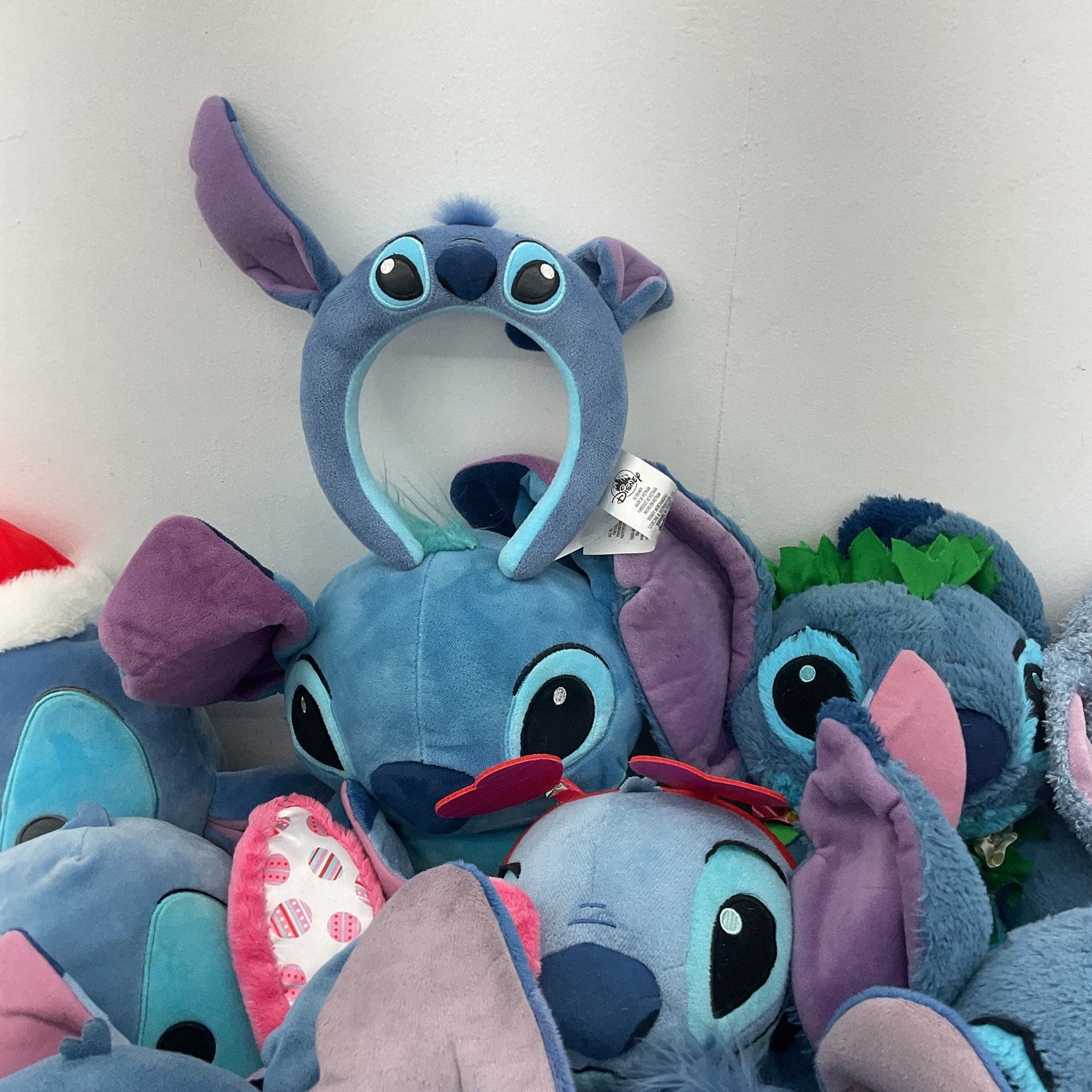 Mixed Preowned LOT 13 lbs Disney Lilo & Stitch Alien Dog Stuffed Plush Dolls - Warehouse Toys