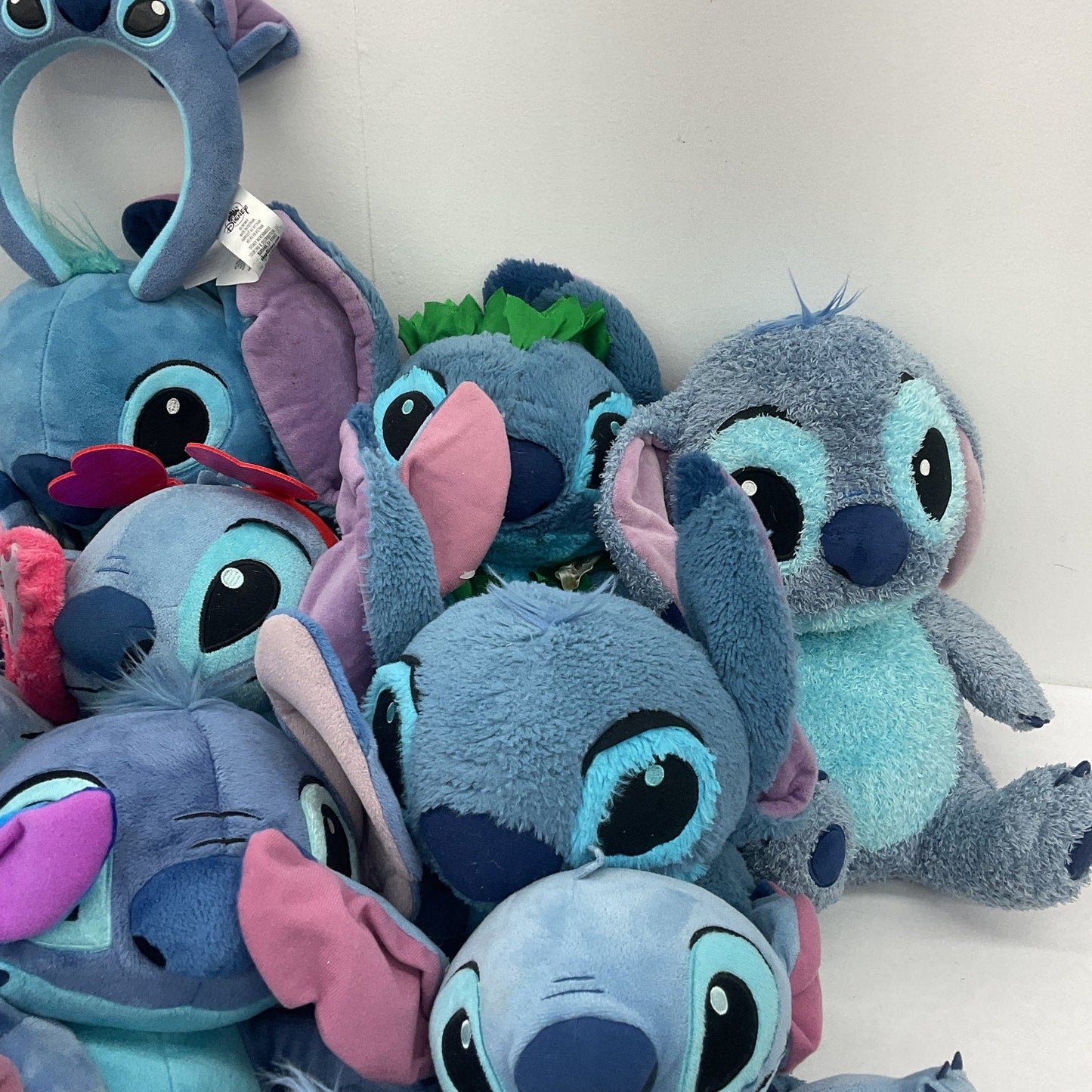 Mixed Preowned LOT 13 lbs Disney Lilo & Stitch Alien Dog Stuffed Plush Dolls - Warehouse Toys