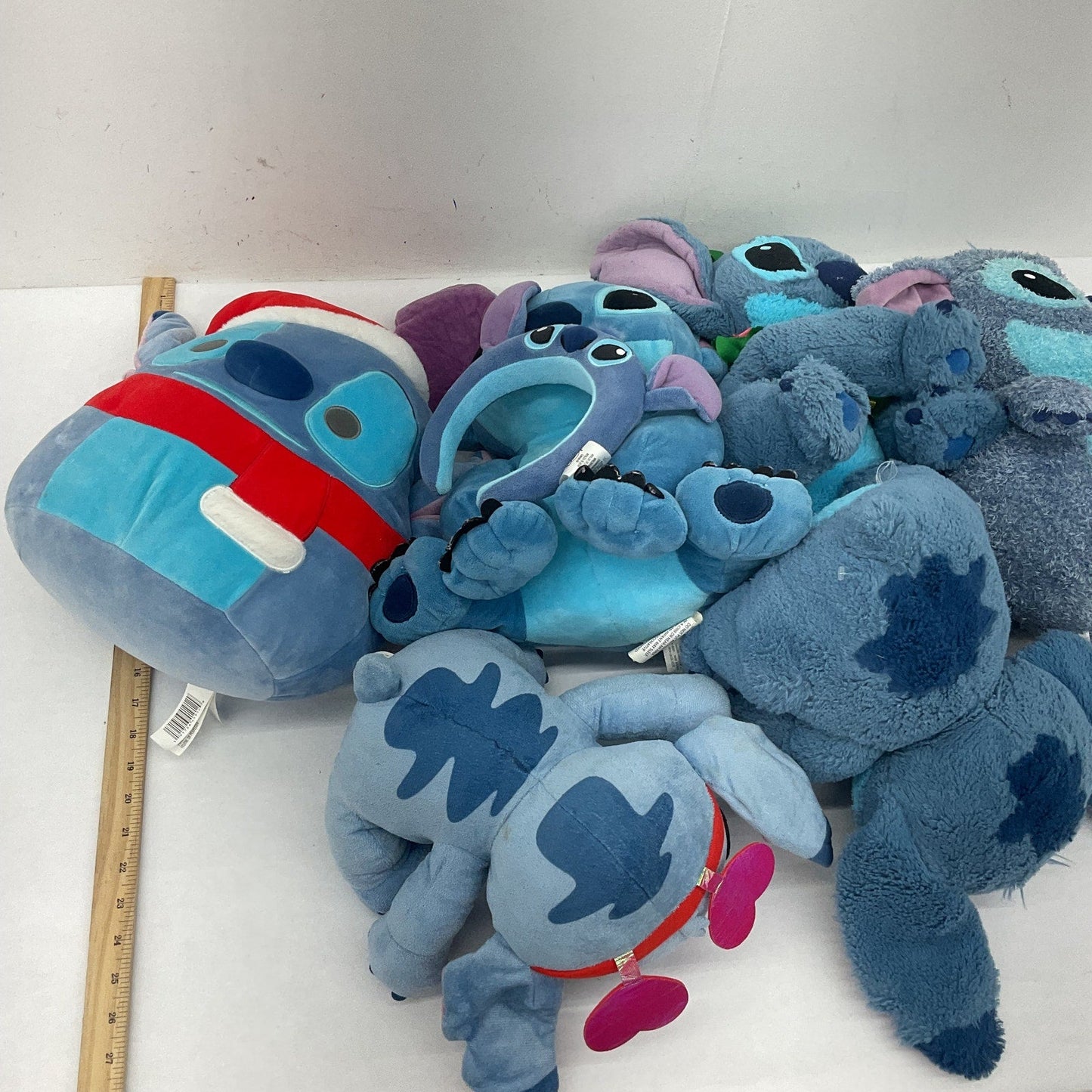 Mixed Preowned LOT 13 lbs Disney Lilo & Stitch Alien Dog Stuffed Plush Dolls - Warehouse Toys