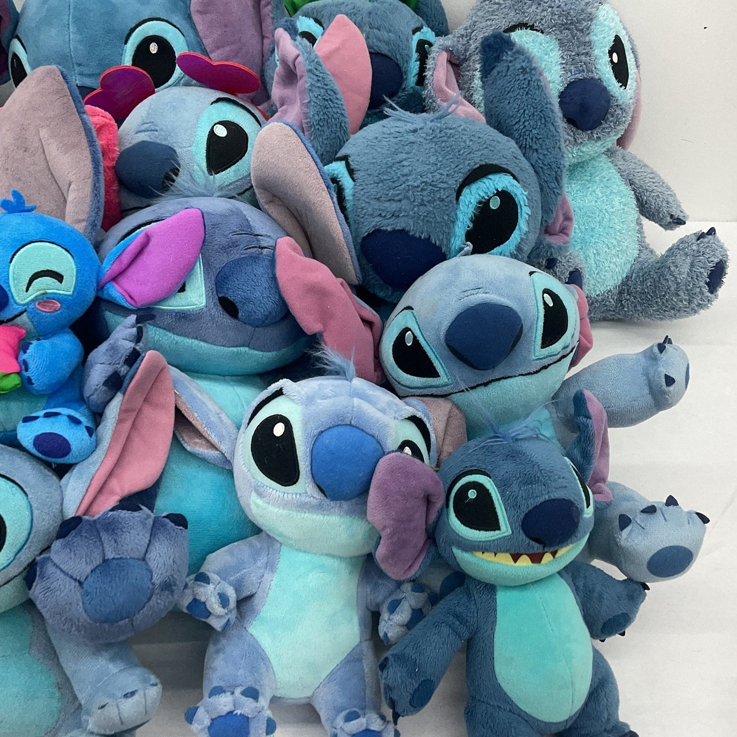 Mixed Preowned LOT 13 lbs Disney Lilo & Stitch Alien Dog Stuffed Plush Dolls - Warehouse Toys