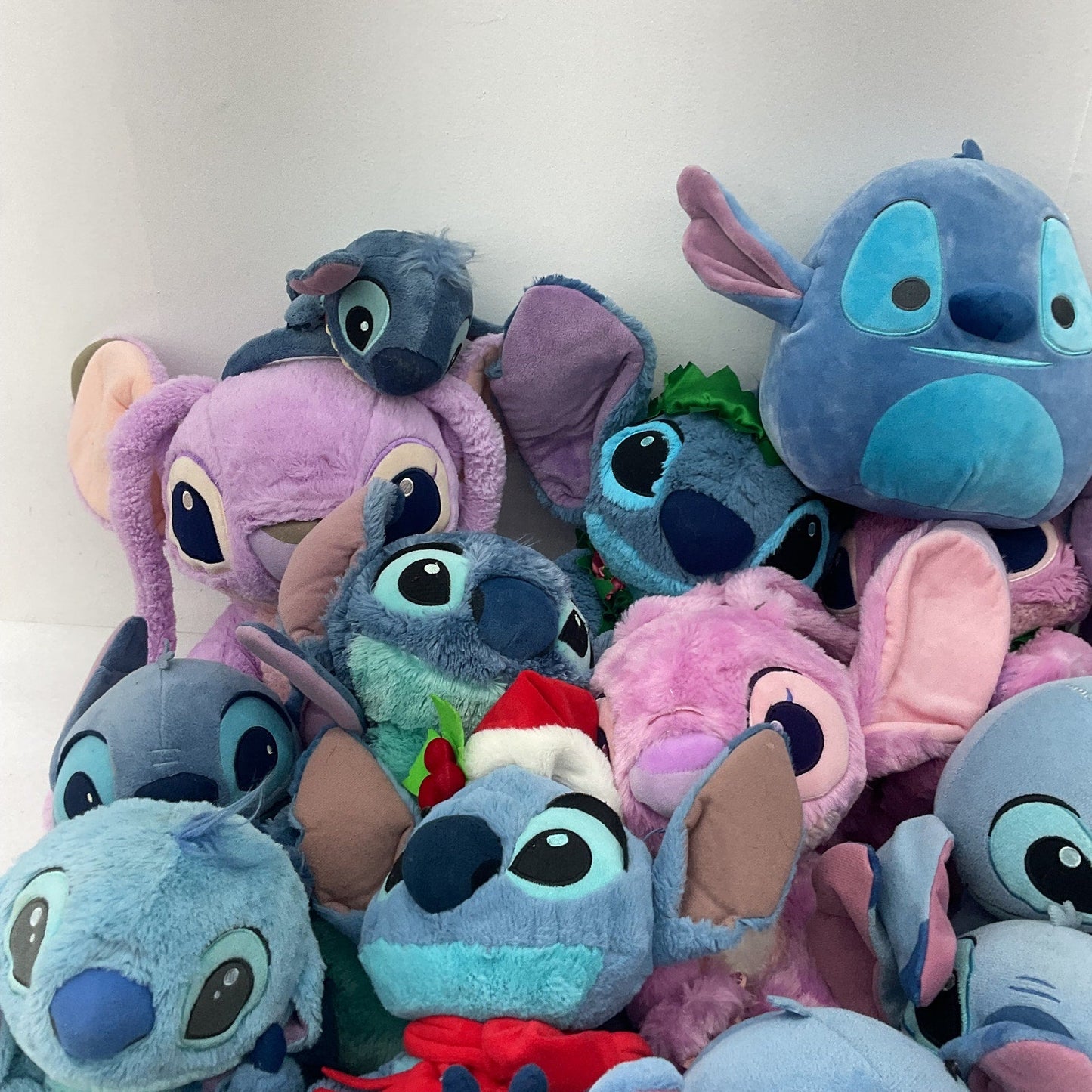 Mixed Preowned LOT 13 lbs Disney Lilo & Stitch Angel Plush Dolls Stuffed Toy - Warehouse Toys