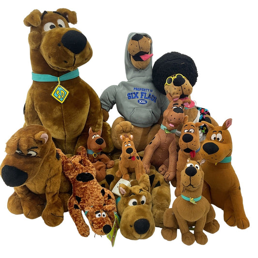 Mixed Preowned LOT 13 lbs Hanna Barbera Scooby Doo Plush Dolls Stuffed Toys - Warehouse Toys