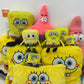 Mixed Preowned LOT 13 lbs Spongebob Squarepants Character Plush Dolls Patrick - Warehouse Toys