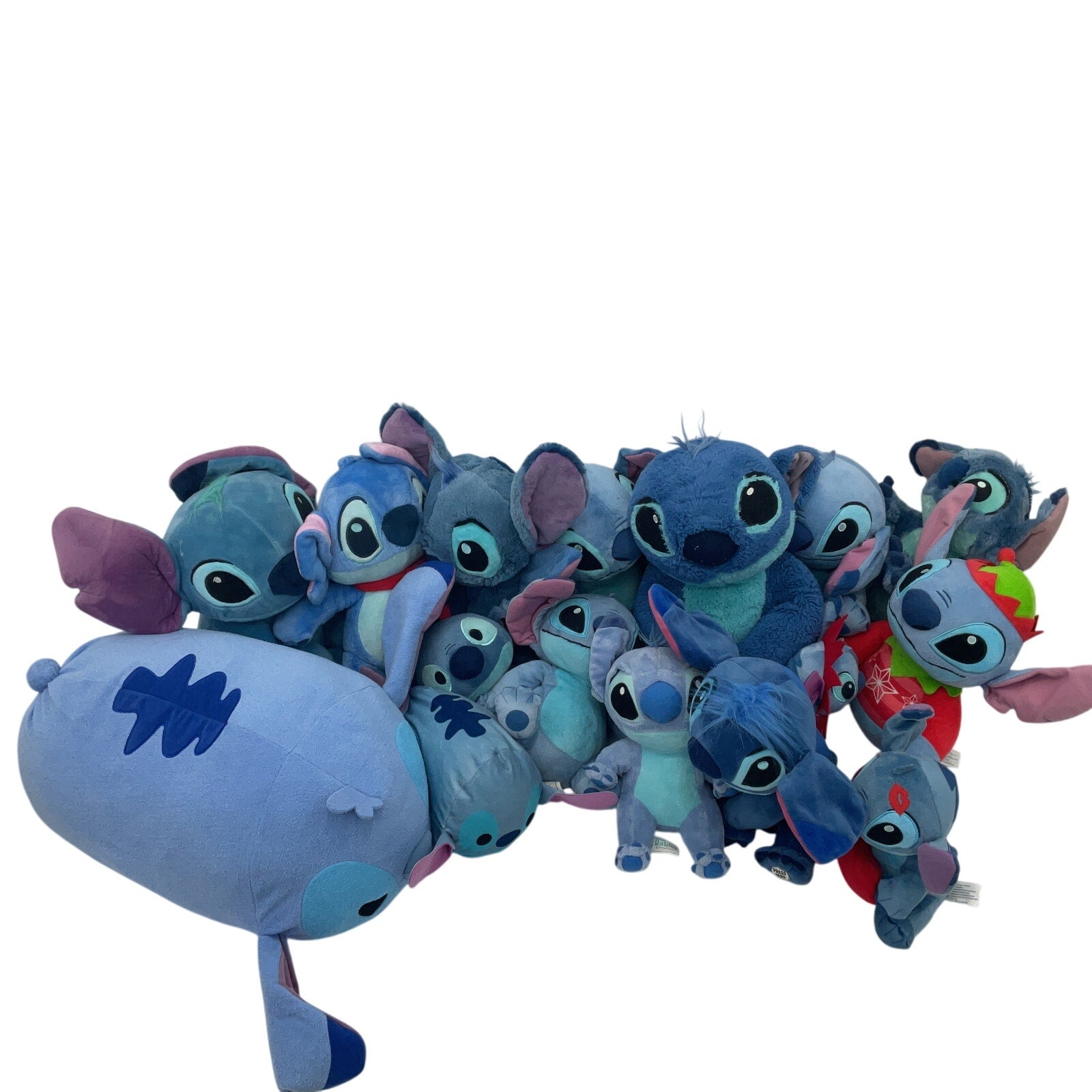 Mixed Preowned LOT 14 lbs Disney Lilo & Stitch Character Plush Dolls Stuffed Toy - Warehouse Toys