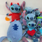 Mixed Preowned LOT 5 lbs Disney Lilo & Stitch Plush Dolls Stuffed Toys Hat Devil - Warehouse Toys