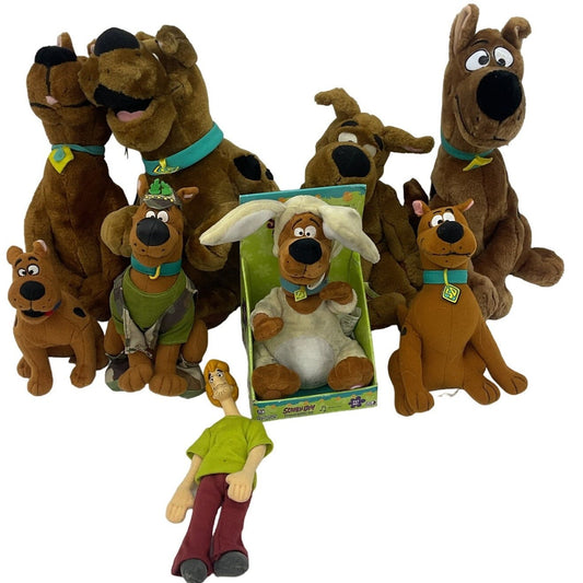 Mixed Preowned LOT 5 lbs Hanna Barbera Scooby Doo Plush Dolls Shaggy Toy Figure - Warehouse Toys