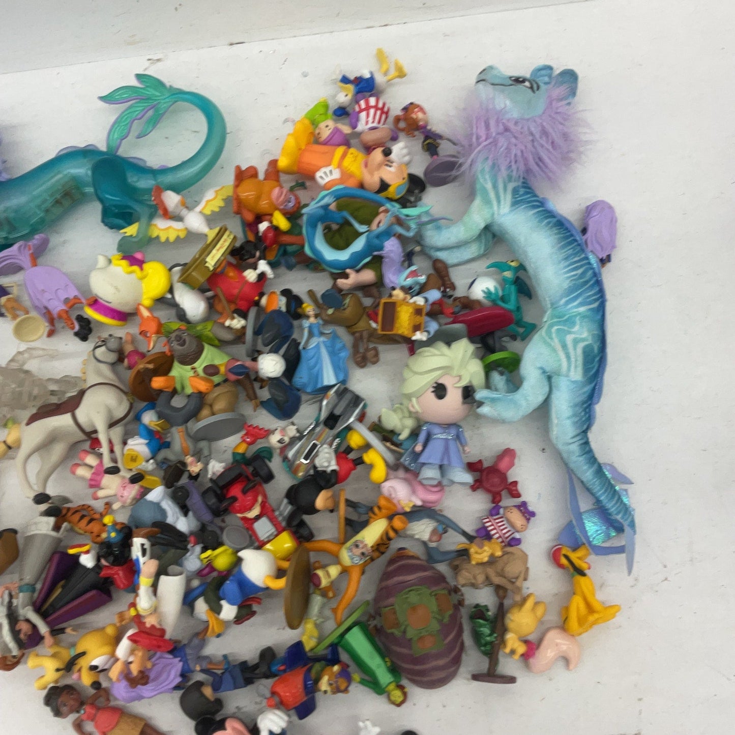 Mixed Preowned LOT 5lb Disney Pixar & Others Character Figures Toys Cake Toppers - Warehouse Toys