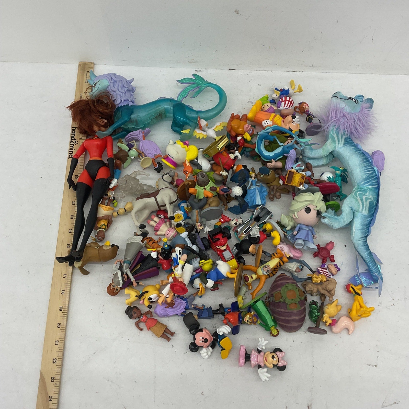 Mixed Preowned LOT 5lb Disney Pixar & Others Character Figures Toys Cake Toppers - Warehouse Toys