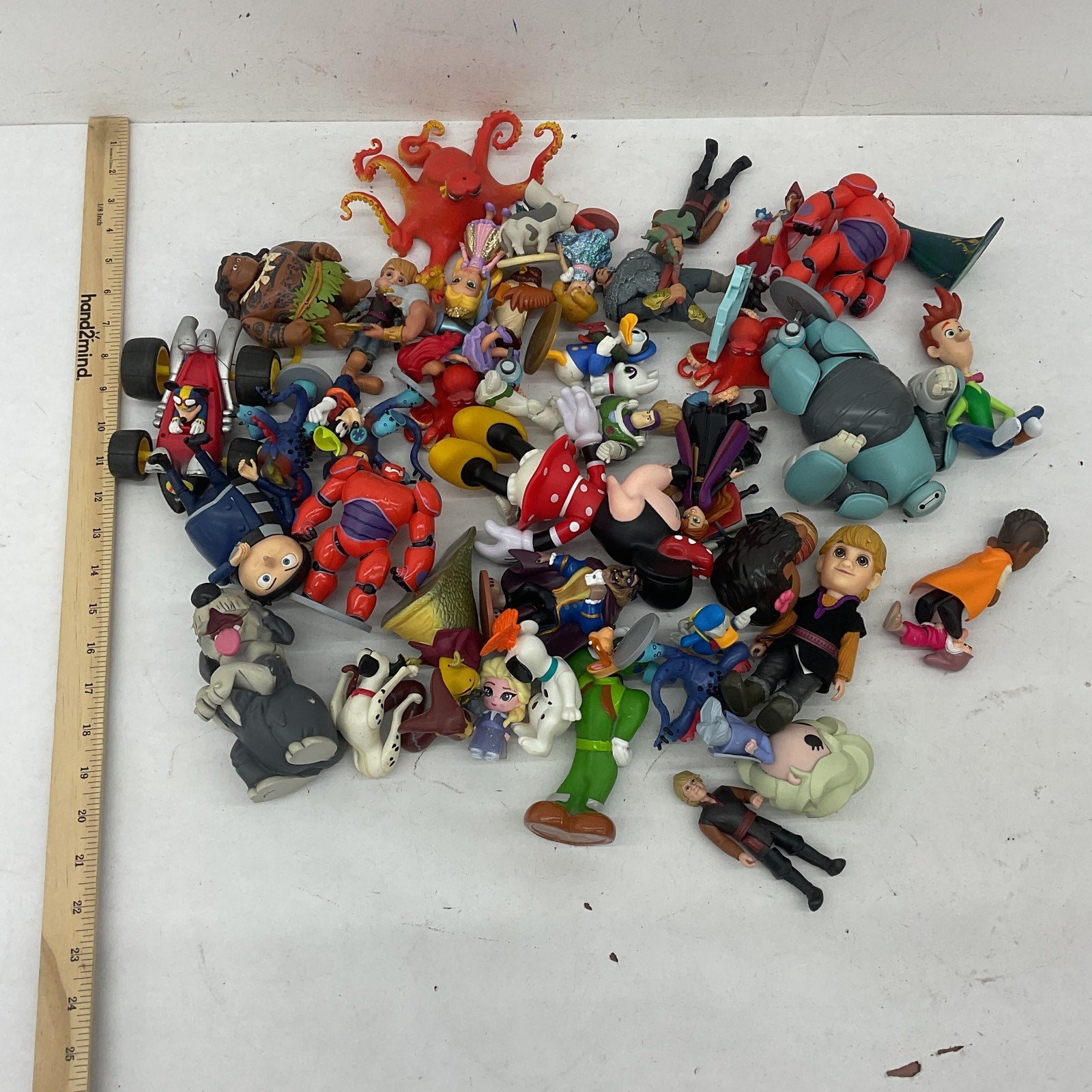 Mixed Preowned LOT 7 lbs Disney & Others Character Figures Toys Pixar Loose - Warehouse Toys