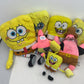 Mixed Preowned LOT 8 lbs Spongebob Squarepants Patrick Star Plush Dolls S to L! - Warehouse Toys