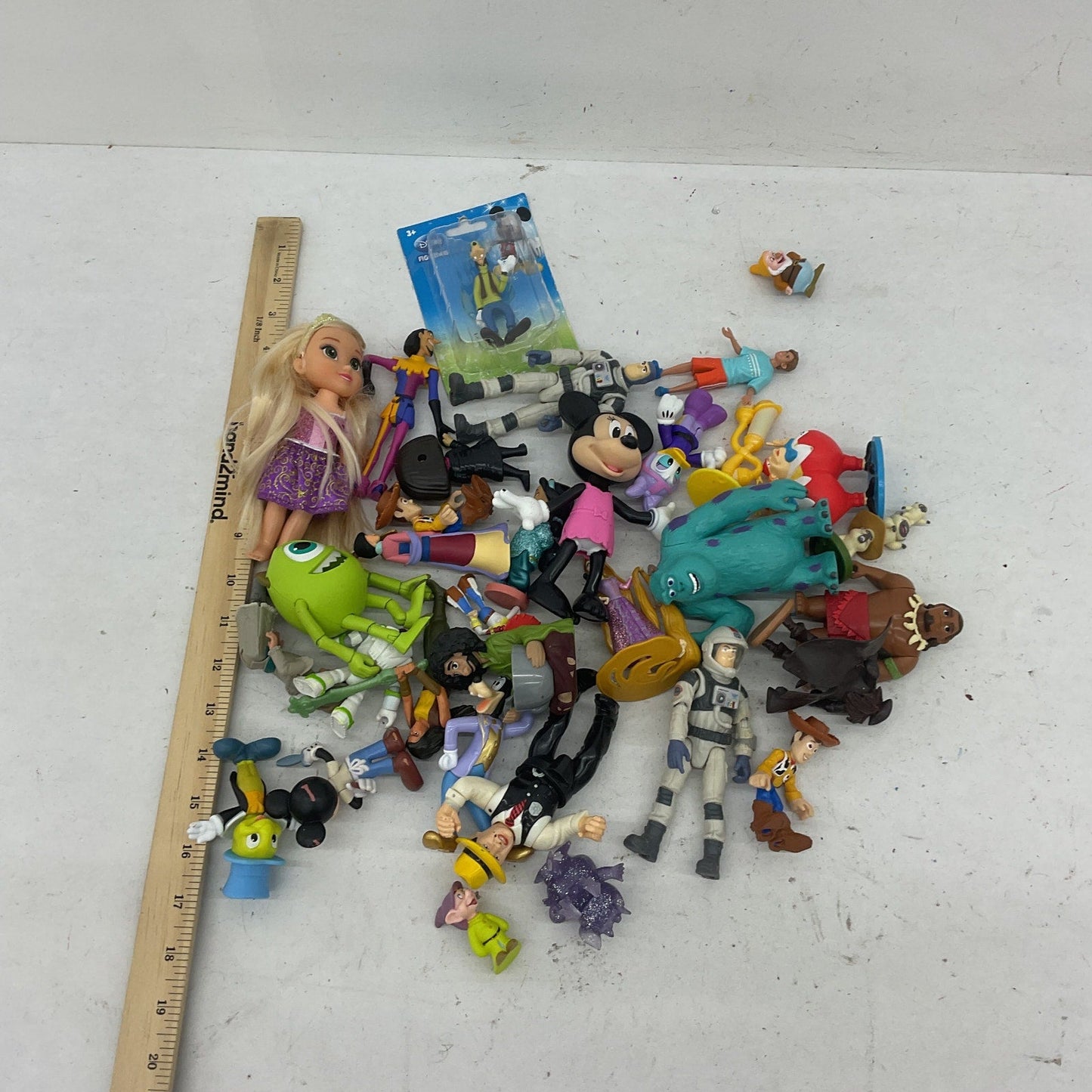 Mixed Preowned LOT Disney Pixar & Others Character Figures Toys Cake Toppers - Warehouse Toys