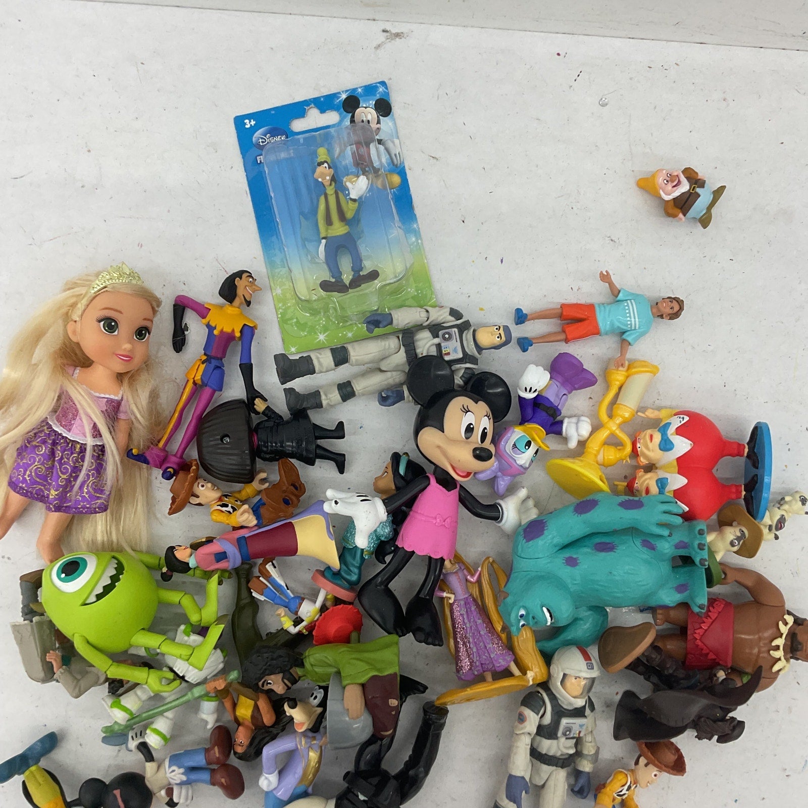 Mixed Preowned LOT Disney Pixar & Others Character Figures Toys Cake Toppers - Warehouse Toys