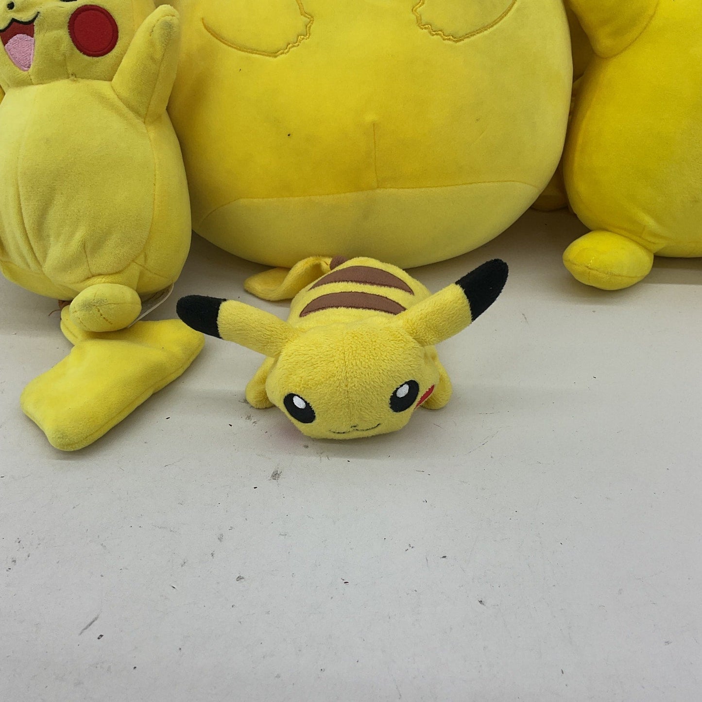 Mixed Preowned LOT of Pokemon Pikachu Character Pillow Plush Dolls M to L! - Warehouse Toys