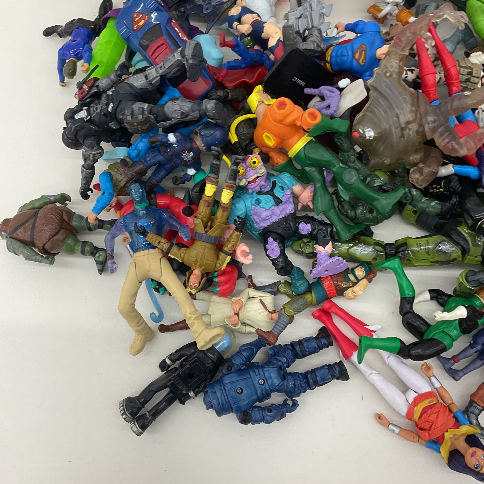 Junk drawer 30+ toy action hero on sale bundle lot W/random & 10” Thor tinietreasures