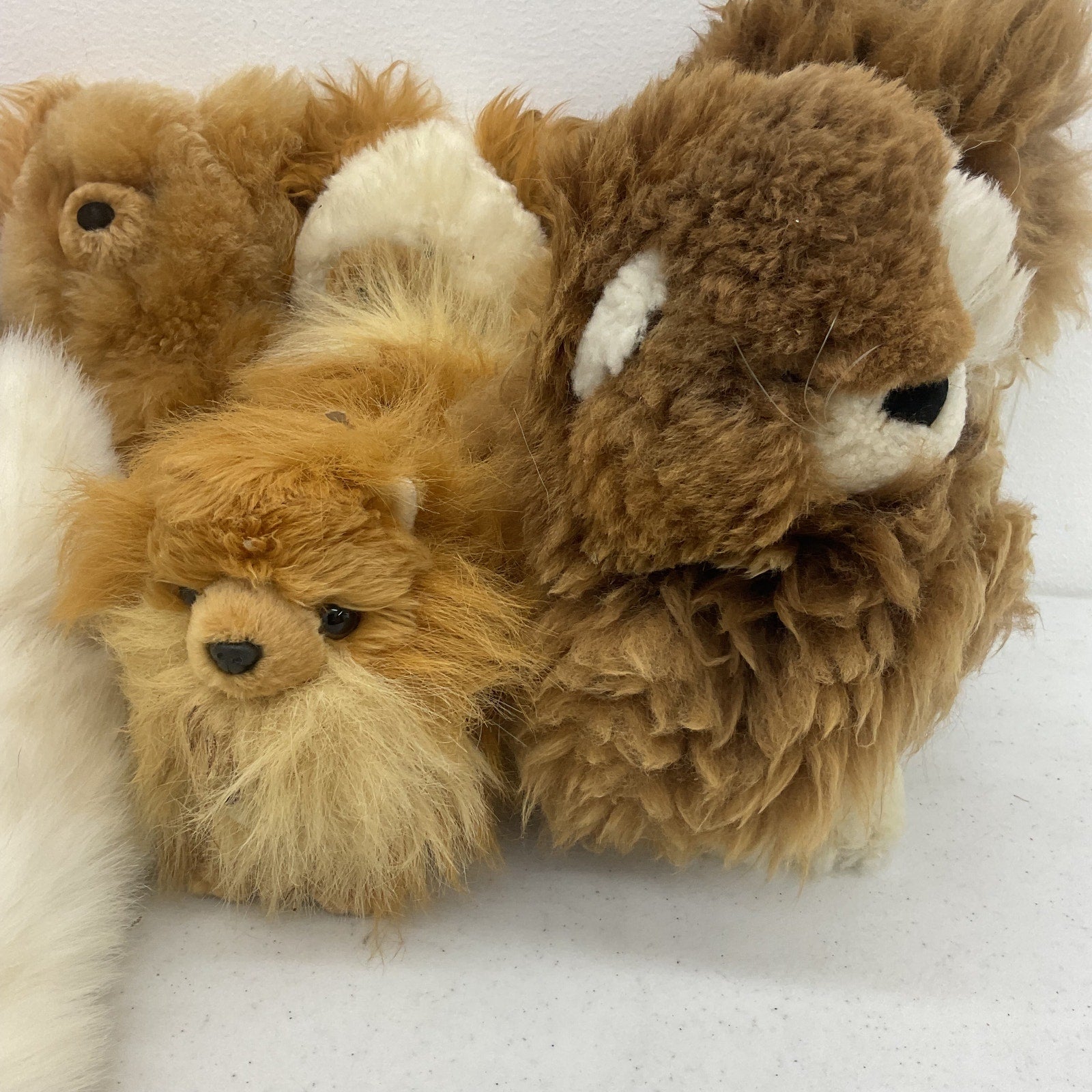 Mixed Random Plush Stuffed Animals Preowned LOT Applause Cat Bird Camel Plush - Warehouse Toys