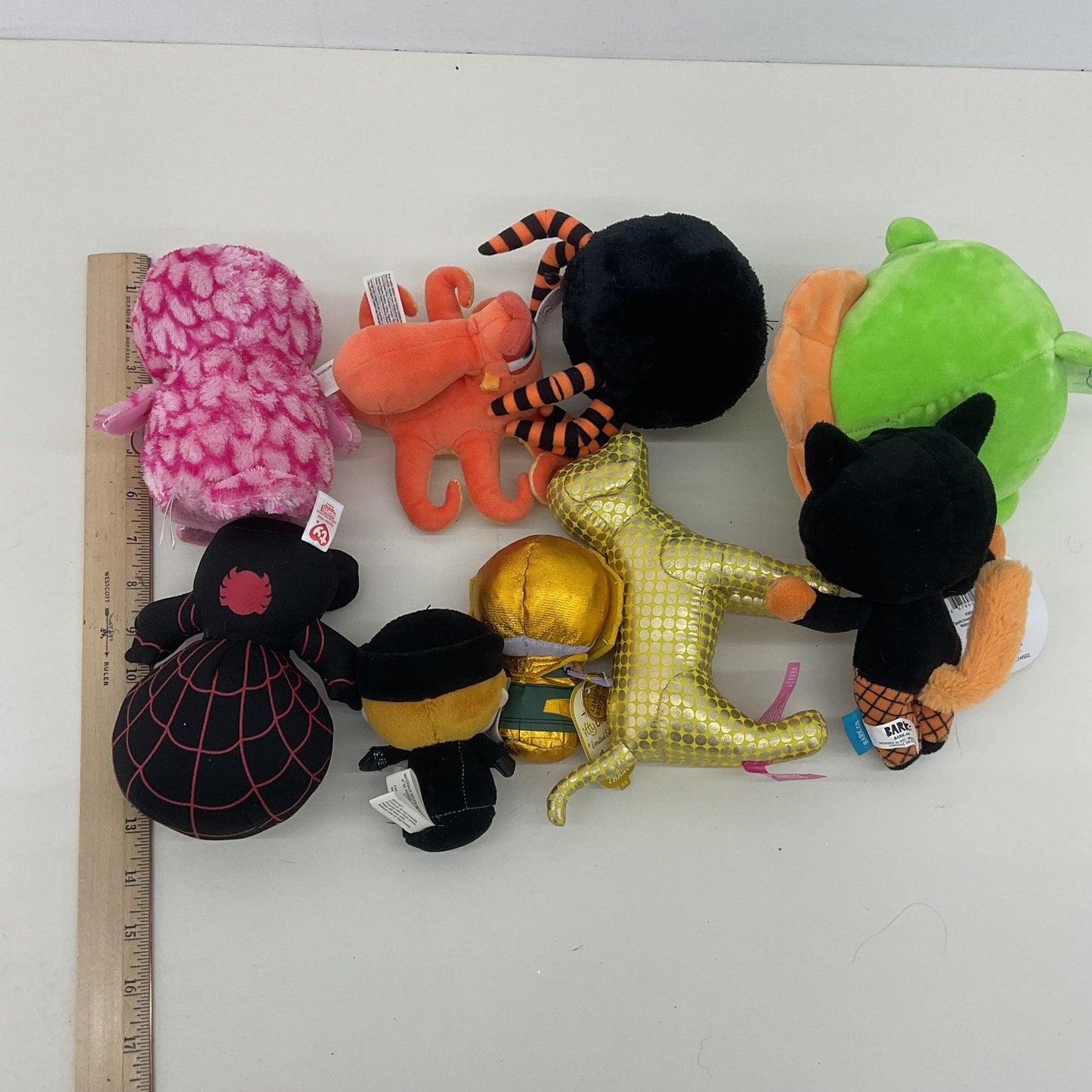 Mixed Random Plush Stuffed Toys Hallmark Itty Bittys TY Beanie Boos Spiderman - Warehouse Toys