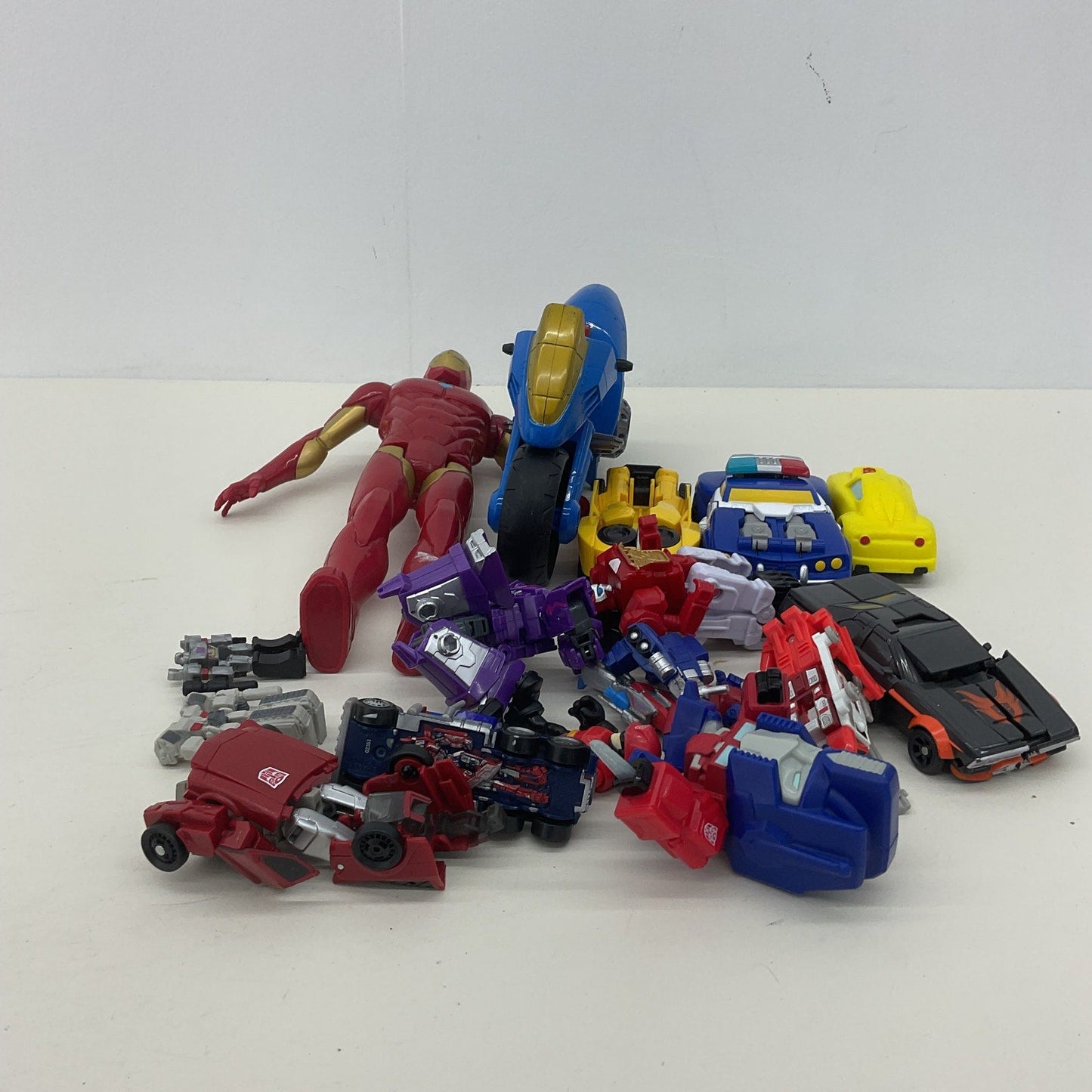 Mixed Random Preowned Action Figures Toys Transformers Marvel & Others - Warehouse Toys