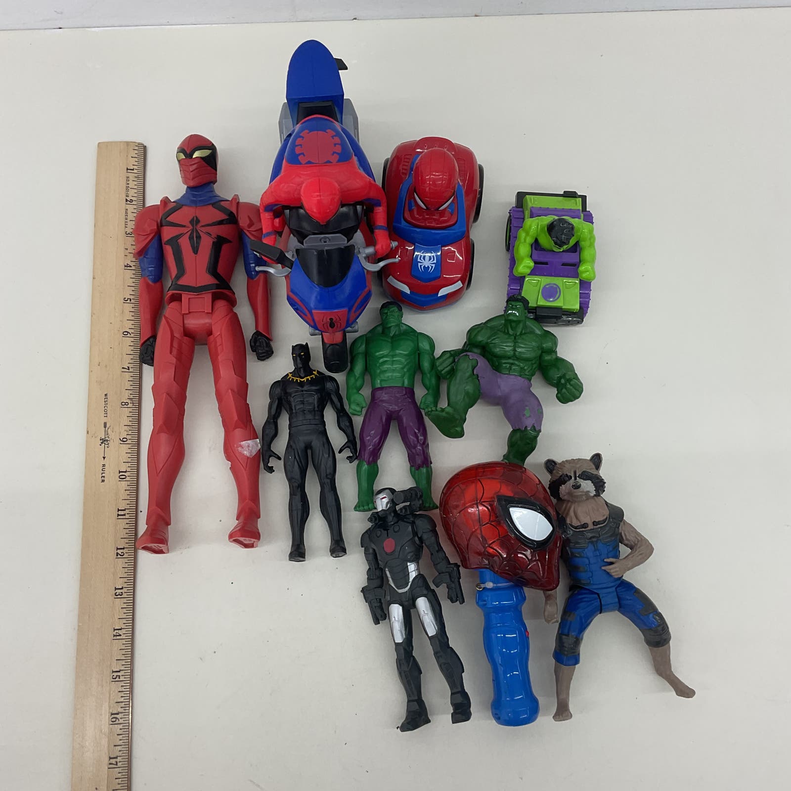 Mixed Super Hero Marvel Spiderman Assorted Action Figures Cake Toppers Toys - Warehouse Toys