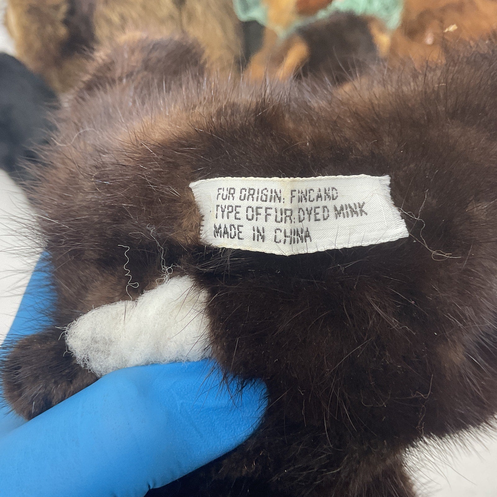 Mixed Tourist Souvenirs Alpaca Mink Real Fur Stuffed Animals Bears Preowned LOT - Warehouse Toys