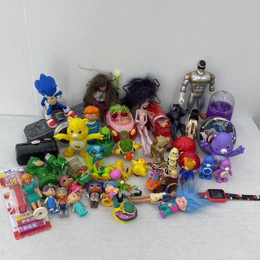 Mixed Toy LOT 10 lbs Sonic the Hedgehog Care Bears OMG LOL Power Ranger Troll - Warehouse Toys