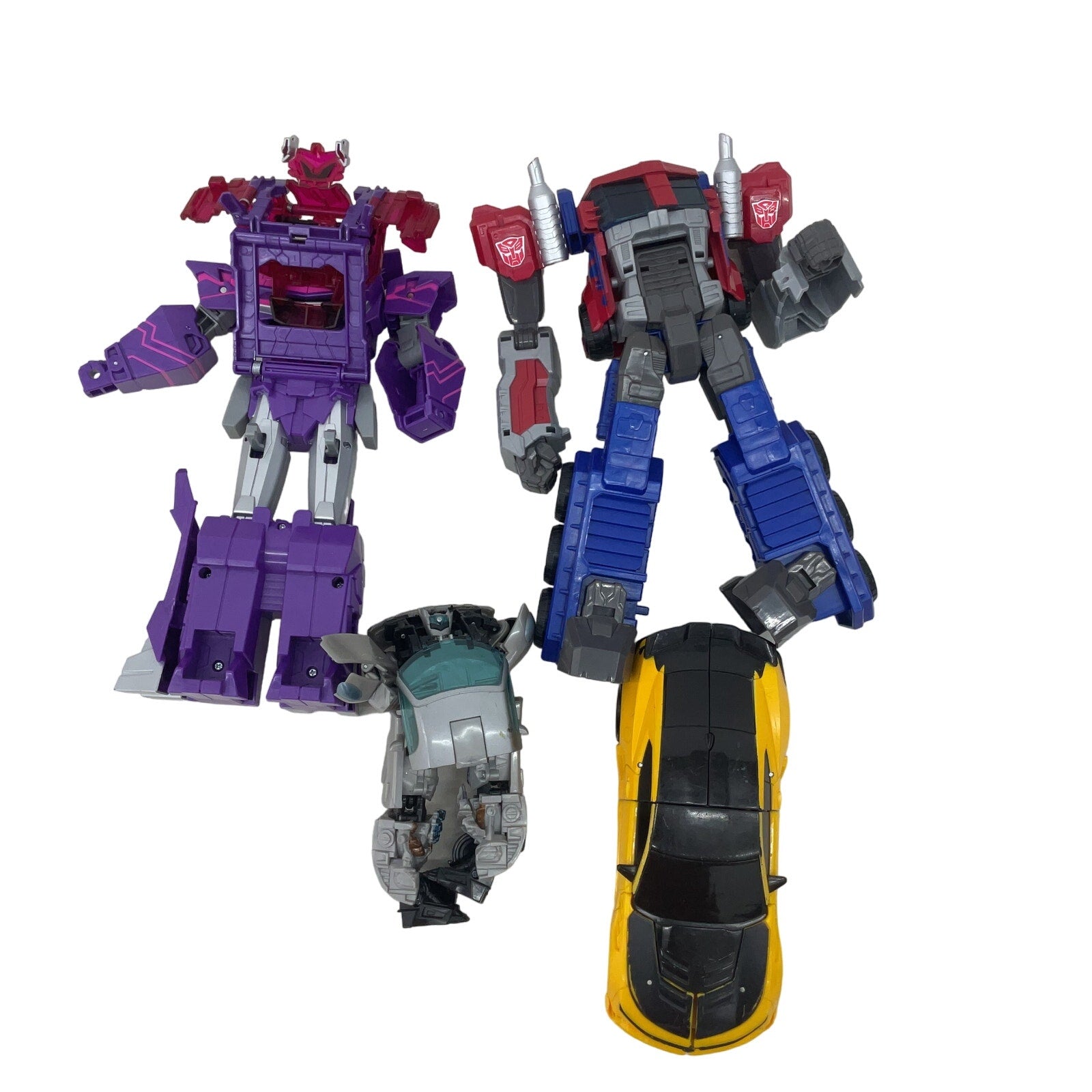 Mixed Transformers Character Action Figures Loose Preowned LOT ...