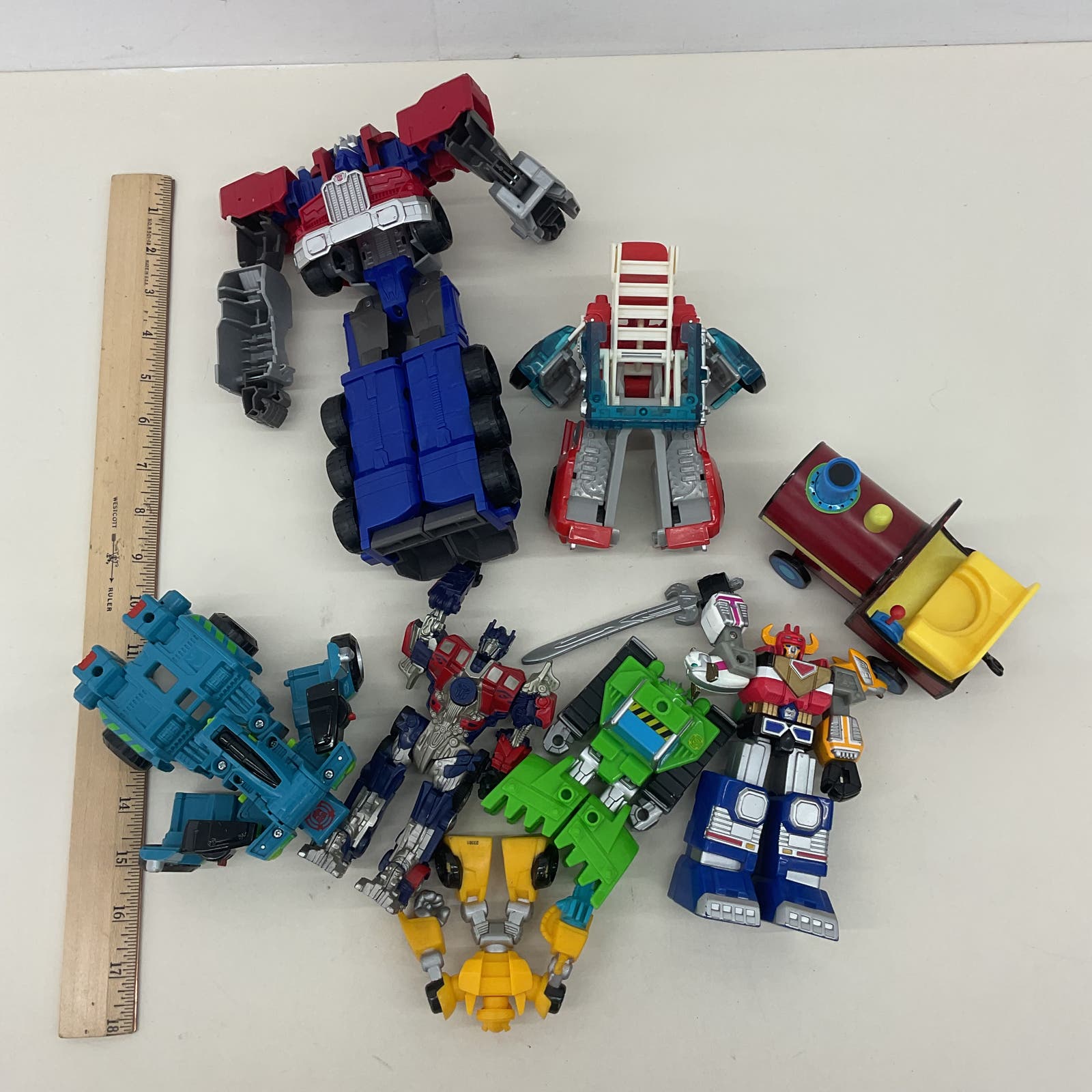 Mixed Transformers Robots Toy Action Figures LOT Loose Prime Bumblebee - Warehouse Toys