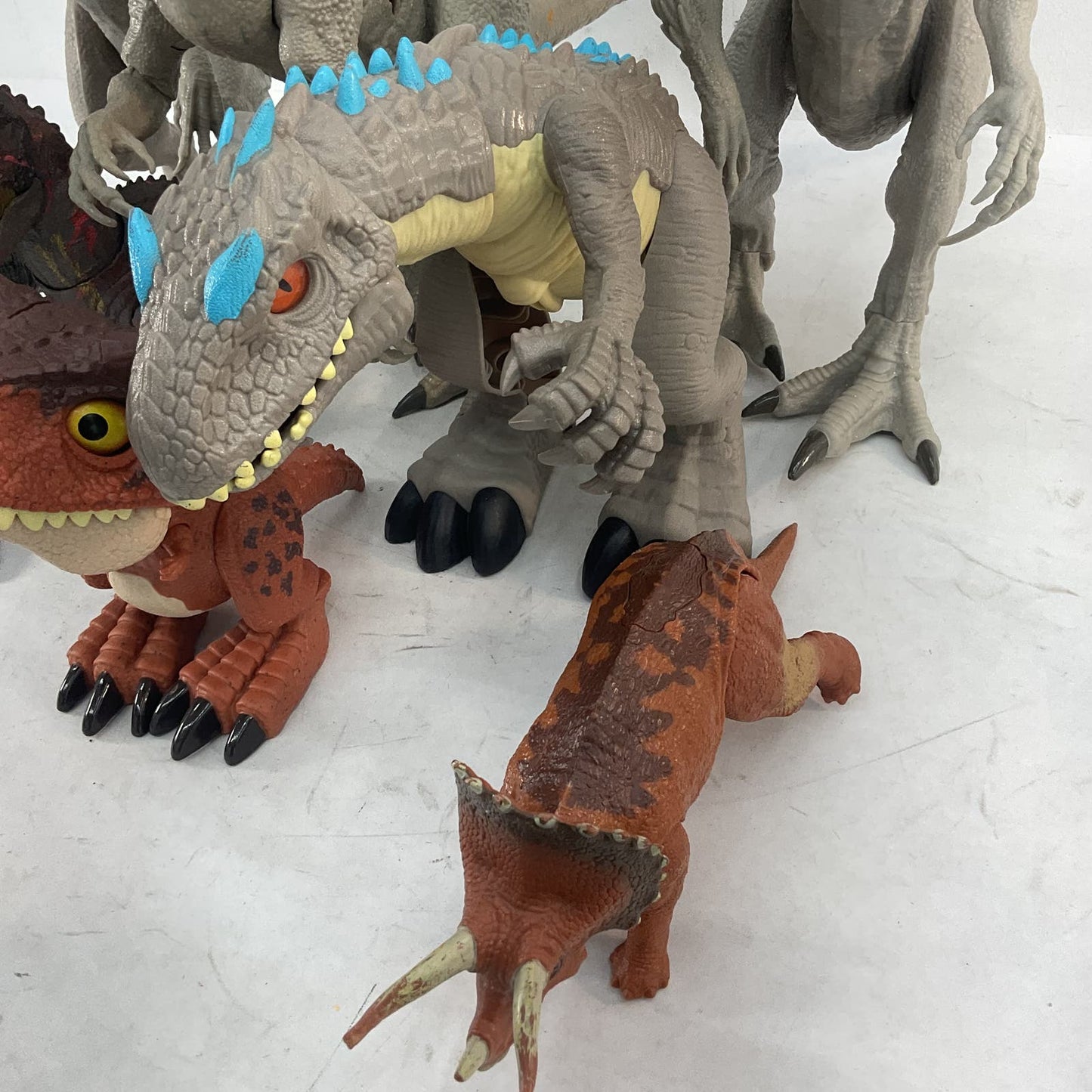 Mixed Used Loose LOT Jurassic Park World Dinosaur Action Figures T-Rex - Warehouse Toys