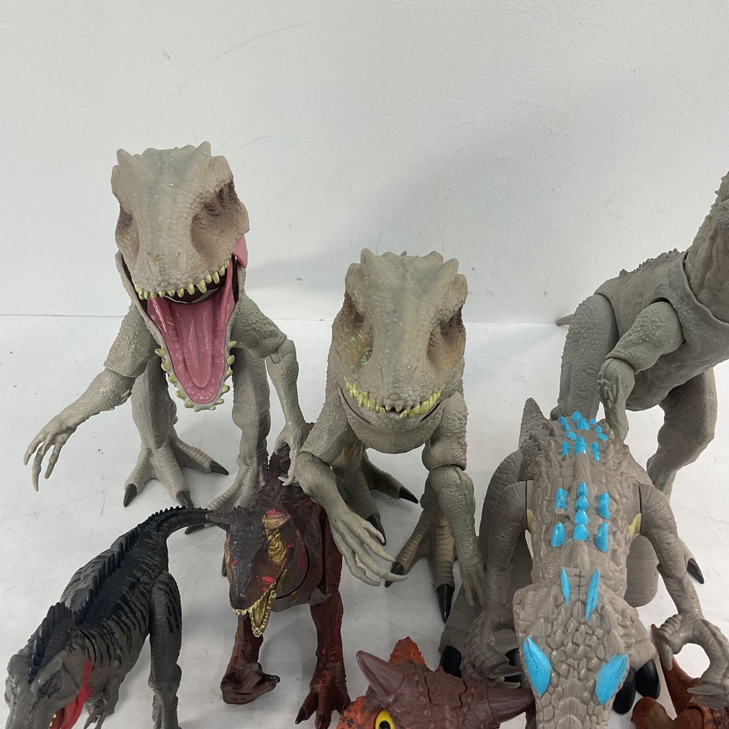 Mixed Used Loose LOT Jurassic Park World Dinosaur Action Figures T-Rex - Warehouse Toys