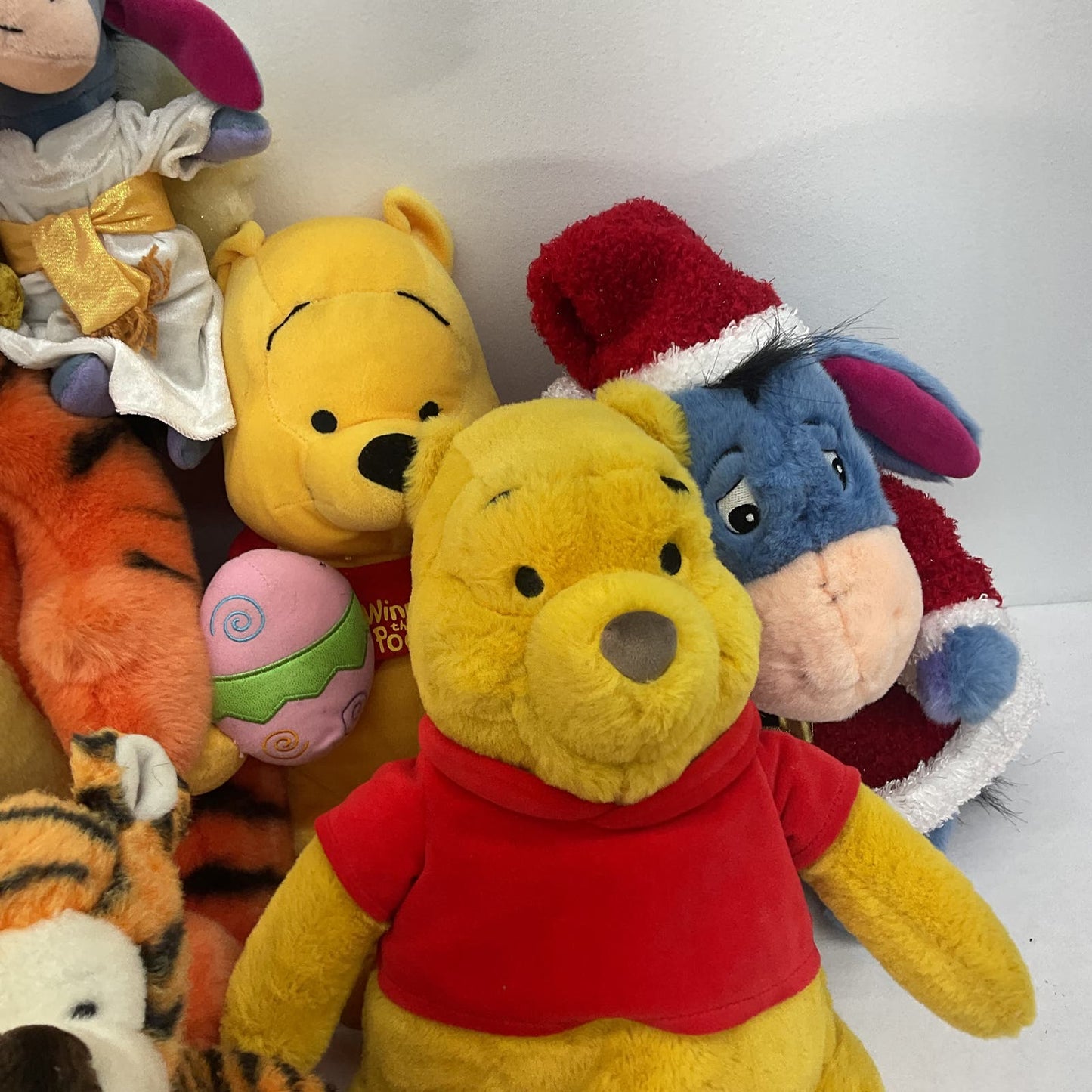 Mixed Used LOT Disney Winnie the Pooh Plush Dolls Tigger Piglet Eeyore - Warehouse Toys