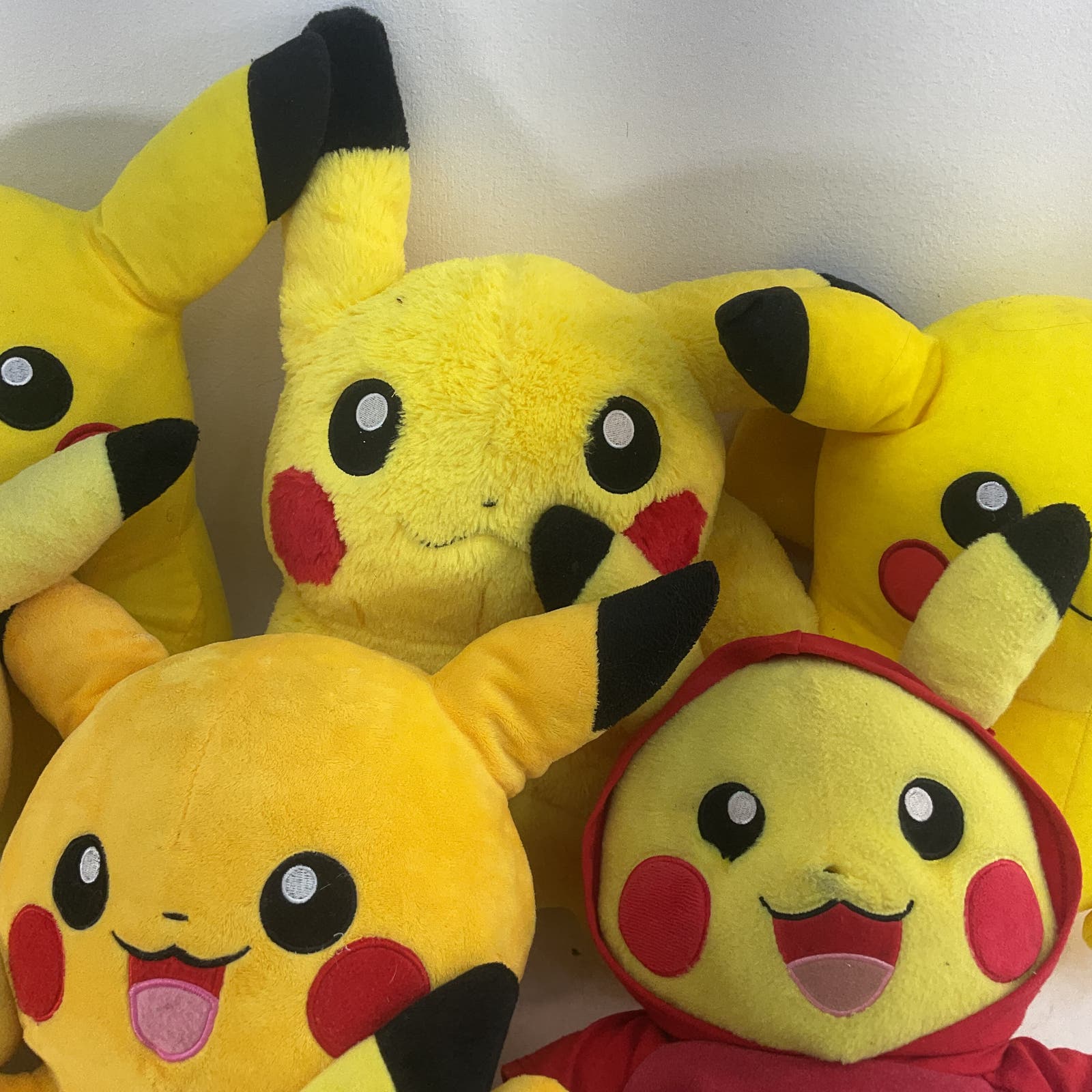 Mixed Used LOT Nintendo Pokemon Character Plush Pikachu Pillow Dolls - Warehouse Toys