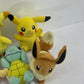 Mixed Used LOT Nintendo Pokemon Pikachu Bulbasaur Vulpix Plush Dolls Toys - Warehouse Toys