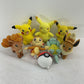 Mixed Used LOT Nintendo Pokemon Pikachu Bulbasaur Vulpix Plush Dolls Toys - Warehouse Toys