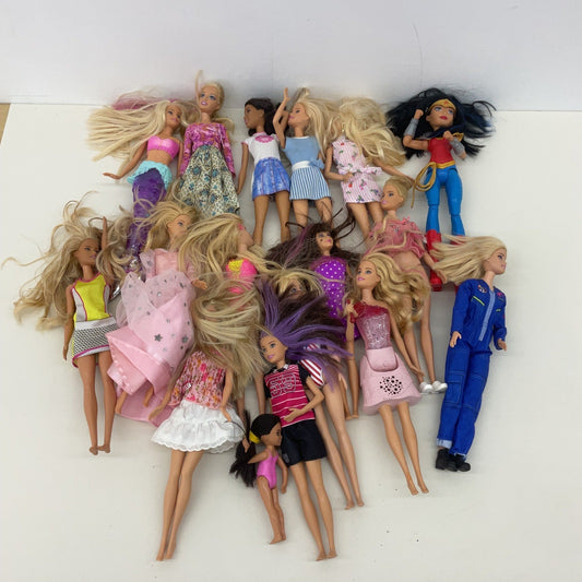 Mixed Various Mattel Barbie Ken & Others Fashion Play Dolls Loose Used - Warehouse Toys