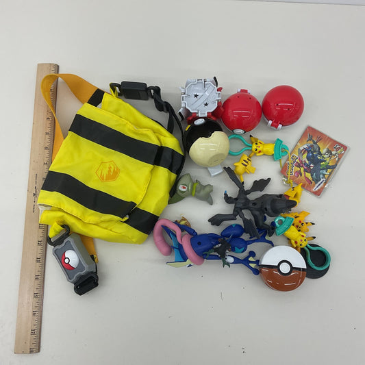 Mixed Various Pokemon Figures Toys Accessories Loose Used Poke Balls Pikachu - Warehouse Toys