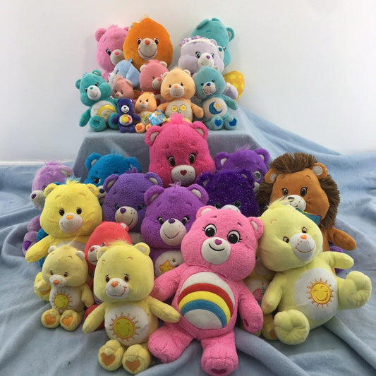 Modern LOT of 25 Care Bears Nanco TCFC Just Play Cousins Bear Plush Toys - Warehouse Toys