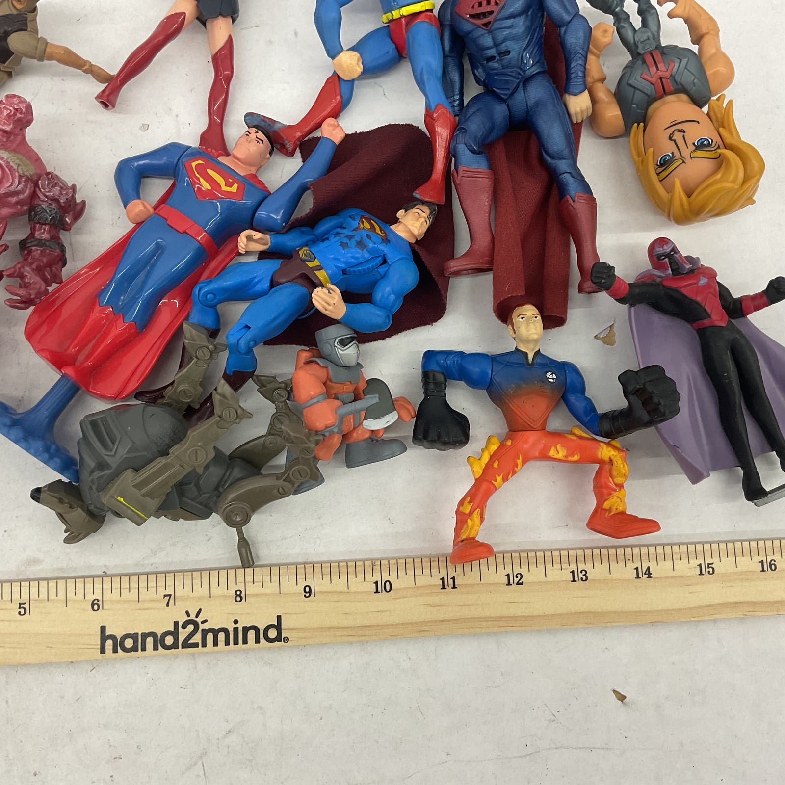 Mixed 14pc Lot popular Nude Dolls Some Jointed Articulated Disney DC Comics LFL Mattel