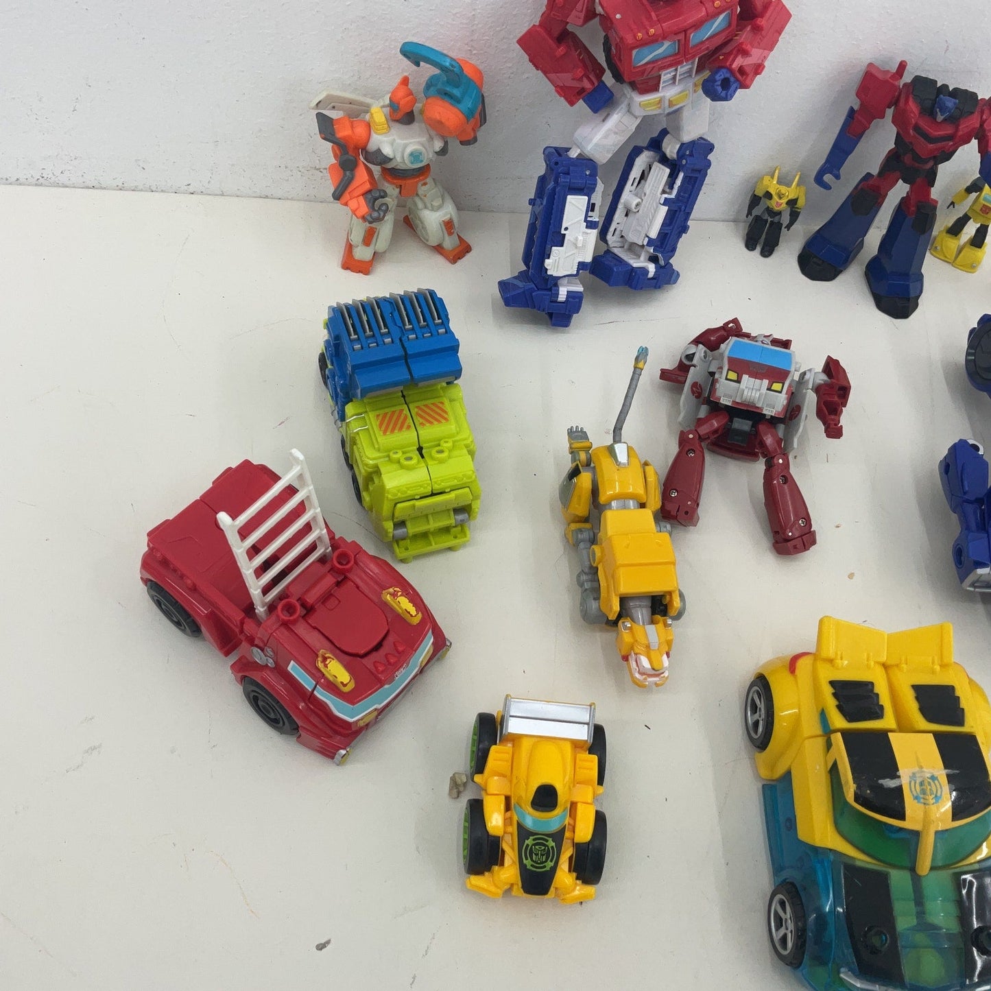 Modern Transformers Optimus Prime Robots Action Figures Toys Preowned Mix - Warehouse Toys