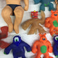 Modern Used LOT Jazwares Hasbro Stretch Armstrong Toy Figures Orange Guy - Warehouse Toys