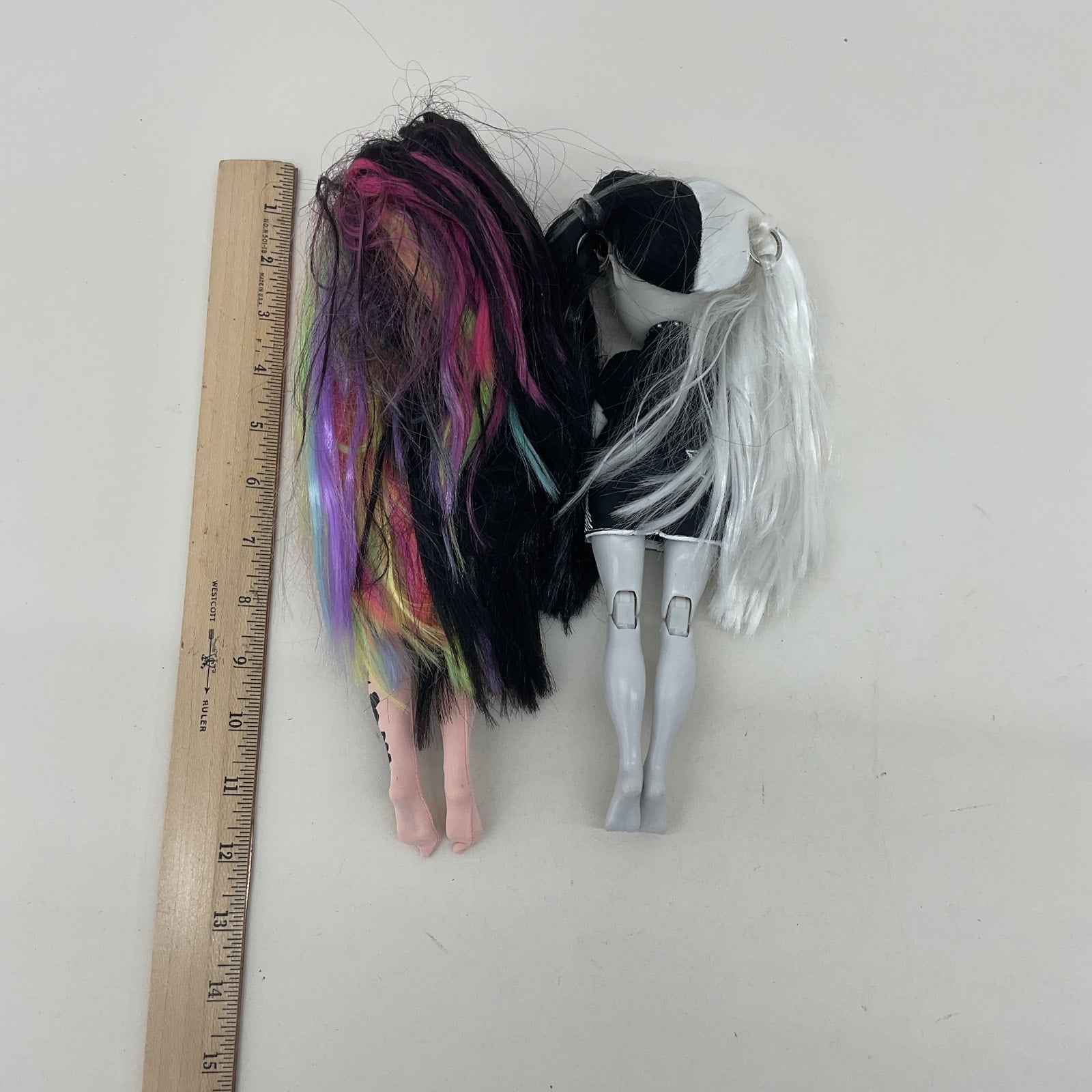 Monster High LOT Shadow Heather Grayson Jett Dawson Rainbow Hair Fashion Dolls - Warehouse Toys