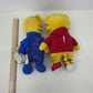 Mr Rogers Neighborhood Daniel Tiger Plush Doll LOT of 2 Blue Red Outfits - Warehouse Toys