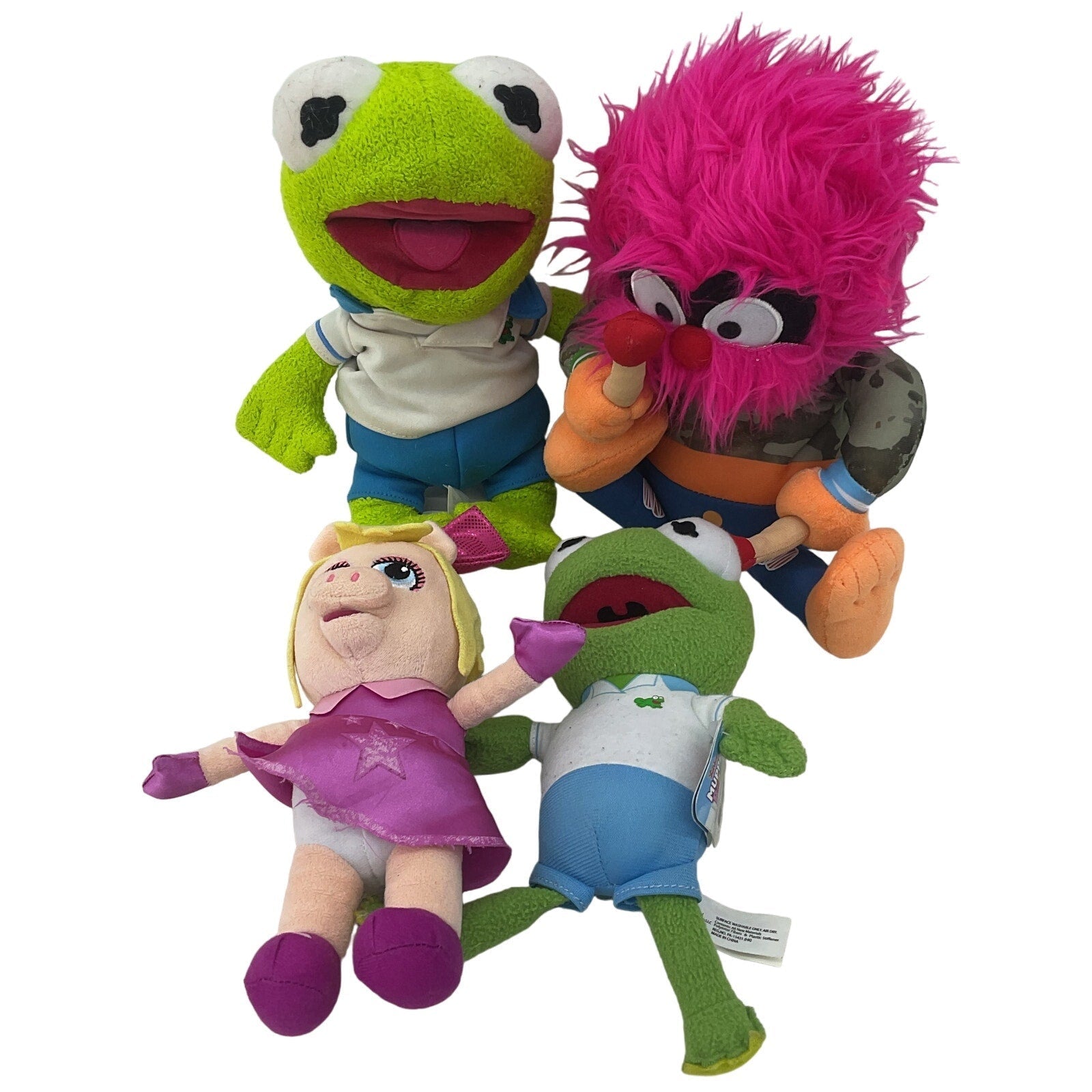 Muppet Babies Kermit Animal Miss Piggy Character Plush Dolls - Warehouse Toys