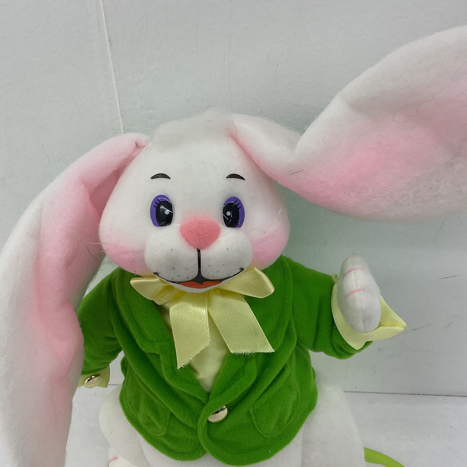 New Vintage 1998 Trendmasters Easter Peter Cottontail Rabbit Bunny Plush Doll - Warehouse Toys