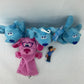 Nickelodeon Blue Stuffed Animal Blues Clues Magenta Dog Cartoon Lot - Warehouse Toys