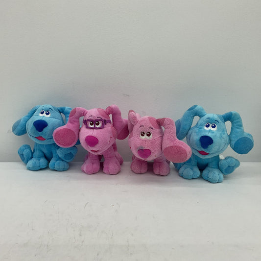 Nickelodeon Blues Clues Dog Toy Lot Pink Stuffed Animal Dogs - Warehouse Toys