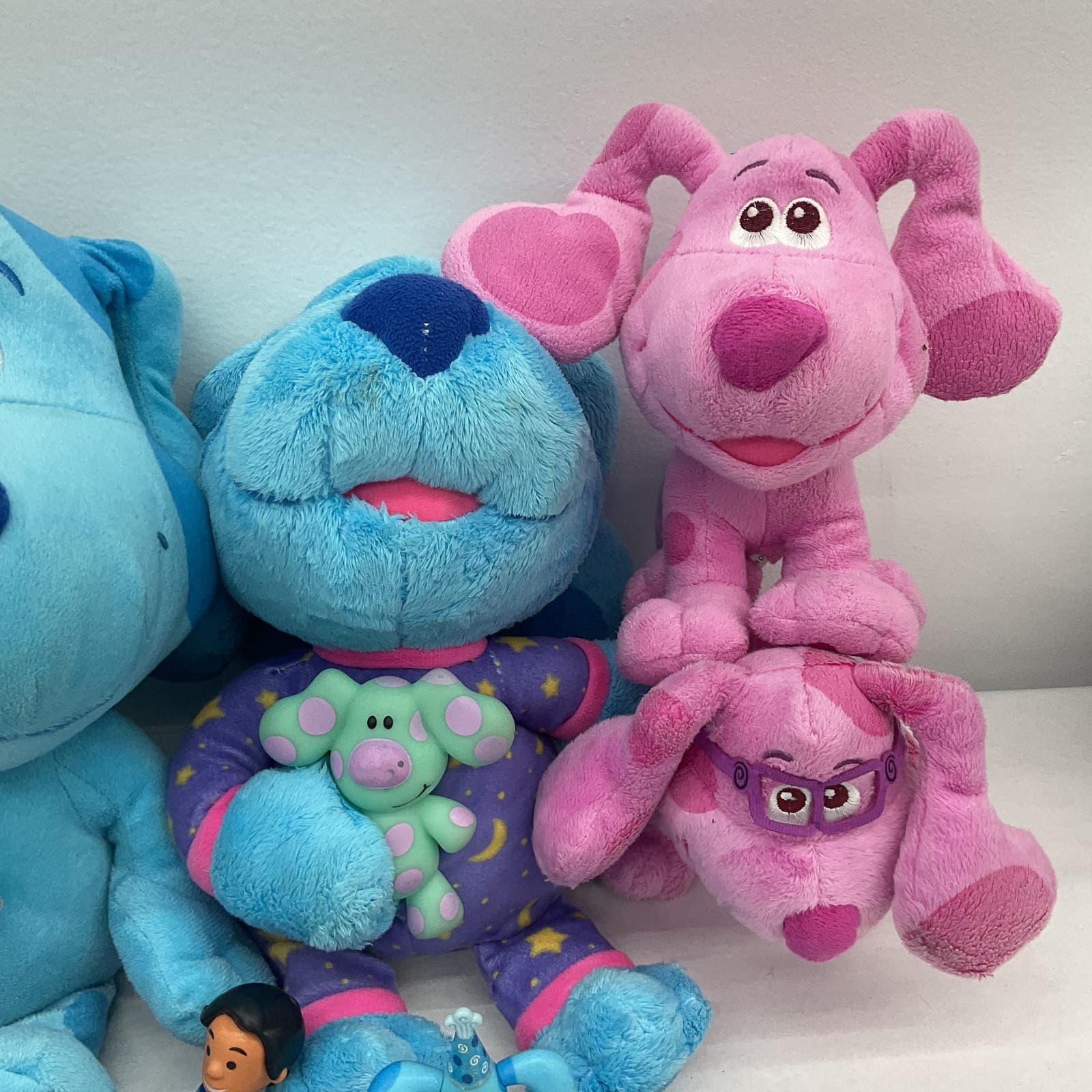 Nickelodeon Blues Clues Magenta Stuffed Animal Plush Toy Lot - Warehouse Toys