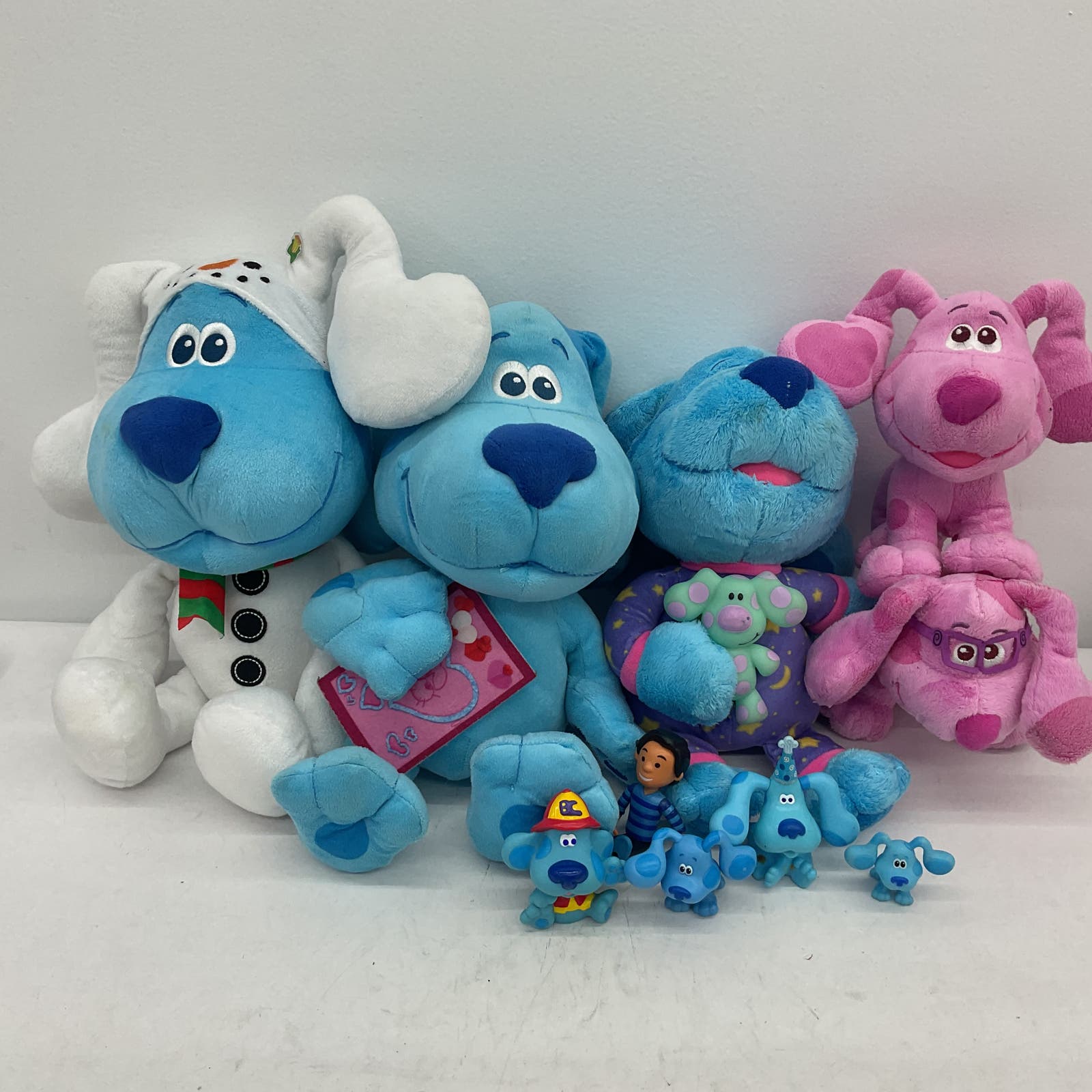 Nickelodeon Blues Clues Magenta Stuffed Animal Plush Toy Lot - Warehouse Toys