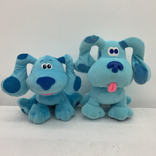 Nickelodeon Blues Clues Stuffed Animal Cartoon Dog Toy Plush Lot of 2 - Warehouse Toys